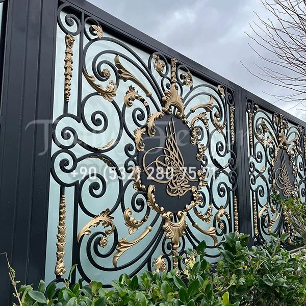 Balkon Korkuluk Modelleri-Balkon Korkulukları-Ferforje Demir Balkon Korkuluğu