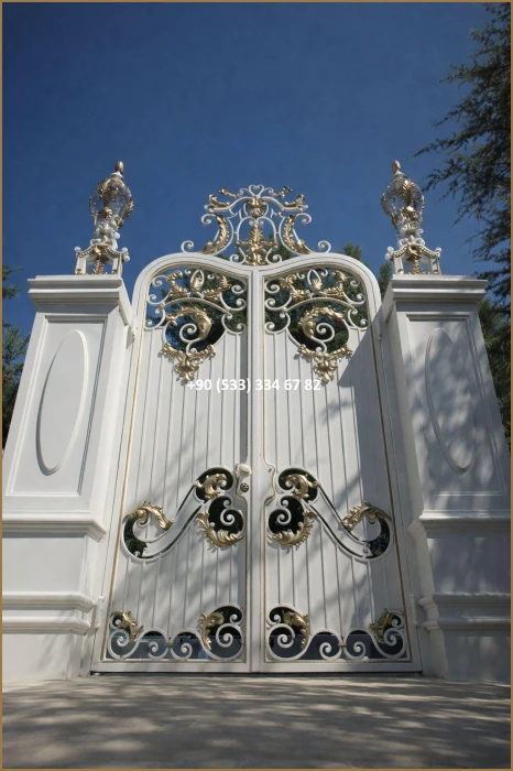 VİLLA KAPILARI-FERFORJE VİLLA KAPILAR-VİLLA GİRİŞ KAPILAR-BAHÇE KAPILARI-FERFORJE KAPILAR dem8550