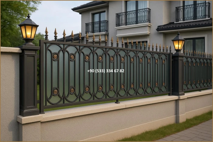 BAHÇE KORKULUKLARI-KORKULUK MODELLERİ-FERFORJE BAHÇE KORKULUĞU dem8331