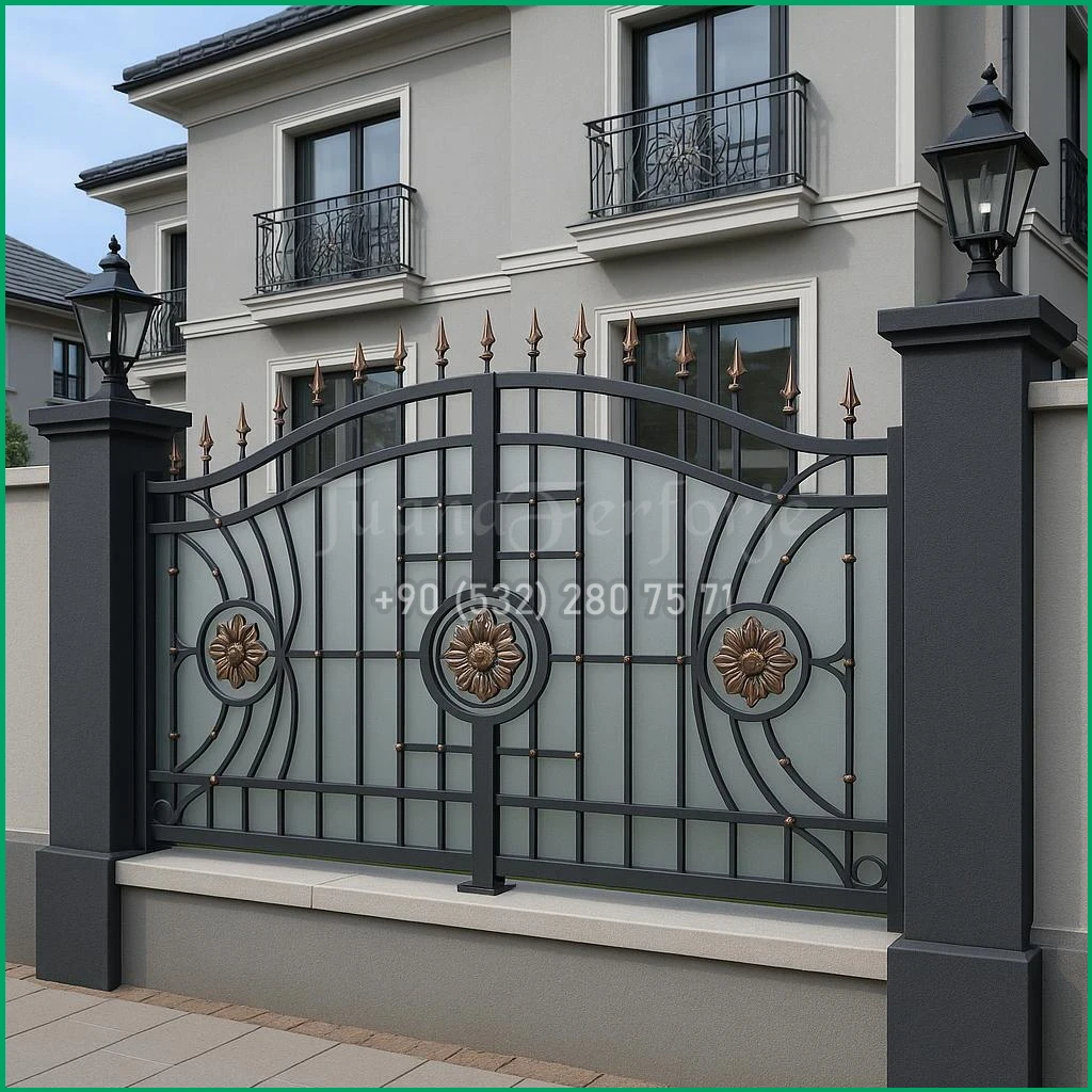 Modern Bahçe Korkuluk Fikirleri – Dış Mekanda Zarafet ve Güvenlik