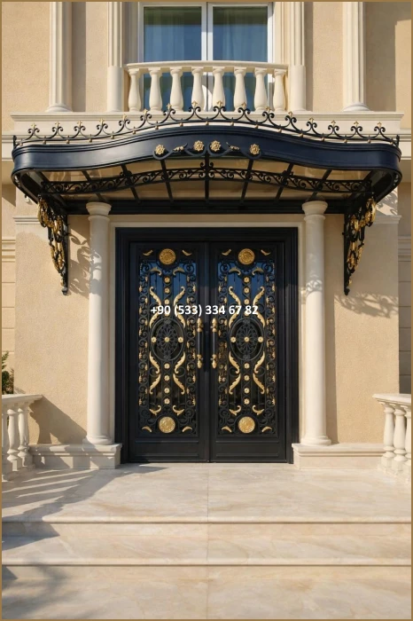 VİLLA KAPILARI-FERFORJE VİLLA KAPILAR-VİLLA GİRİŞ KAPILAR-BAHÇE KAPILARI-FERFORJE KAPILAR dem8540