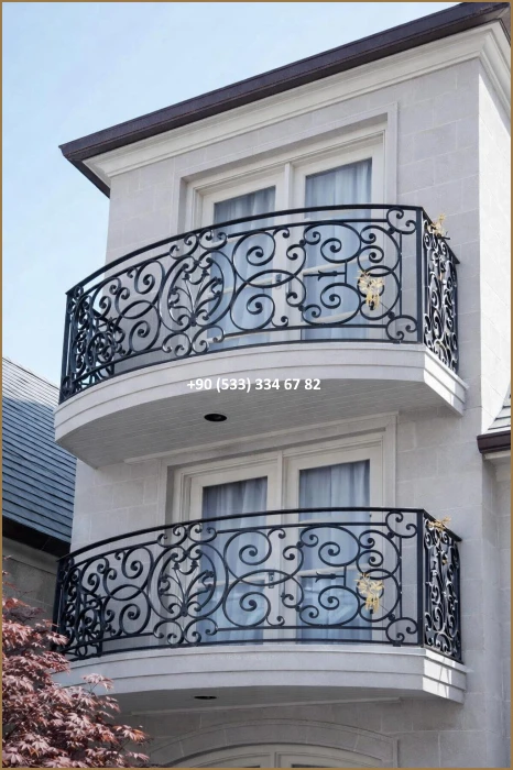 BALKON KORKULUK MODELLERİ-FERFORJE BALKON KORKULUK MODELLERİ-BALKON KORKULUK ÇEŞİTLERİ dem8346