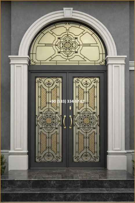 VİLLA KAPILARI-FERFORJE VİLLA KAPILAR-VİLLA GİRİŞ KAPILAR-BAHÇE KAPILARI-FERFORJE KAPILAR dem8467