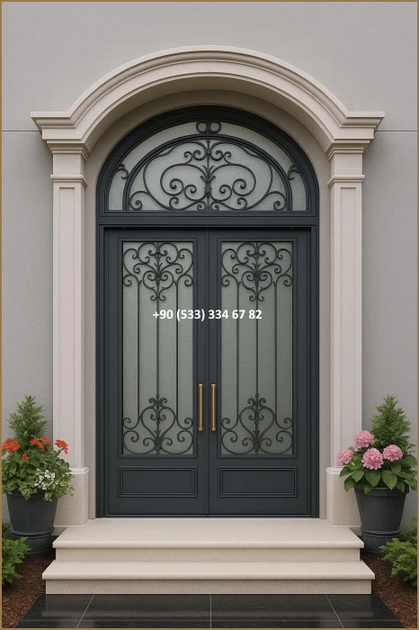 VİLLA KAPILARI-FERFORJE VİLLA KAPILAR-VİLLA GİRİŞ KAPILAR-BAHÇE KAPILARI dem8312