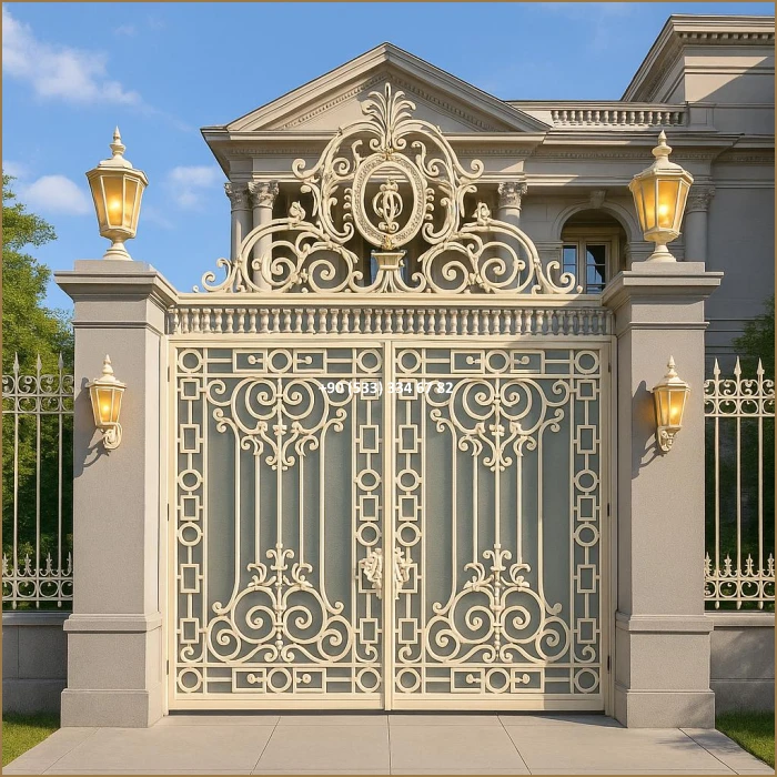 VİLLA KAPILARI-FERFORJE VİLLA KAPILAR-VİLLA GİRİŞ KAPILAR-BAHÇE KAPILARI-FERFORJE KAPILAR dem8311